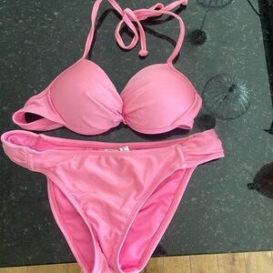 pink bikini